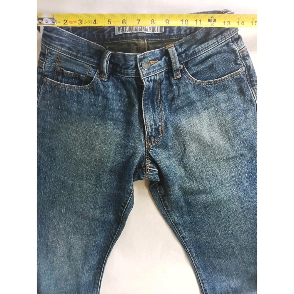 Aéropostale Men's benton Bootcut Jeans Blue Medium Wash Denim Regular Fit 27/28